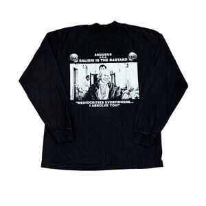 Rare Amadeus Milos Forman Salieri Mediocrities Everywhere Long Sleeve Shirt XL